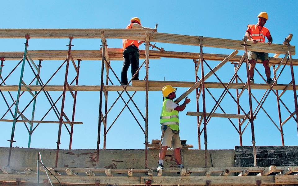 Αύξηση 13,9% στον όγκο της οικοδομικής δραστηριότητας Δεκεμβρίου